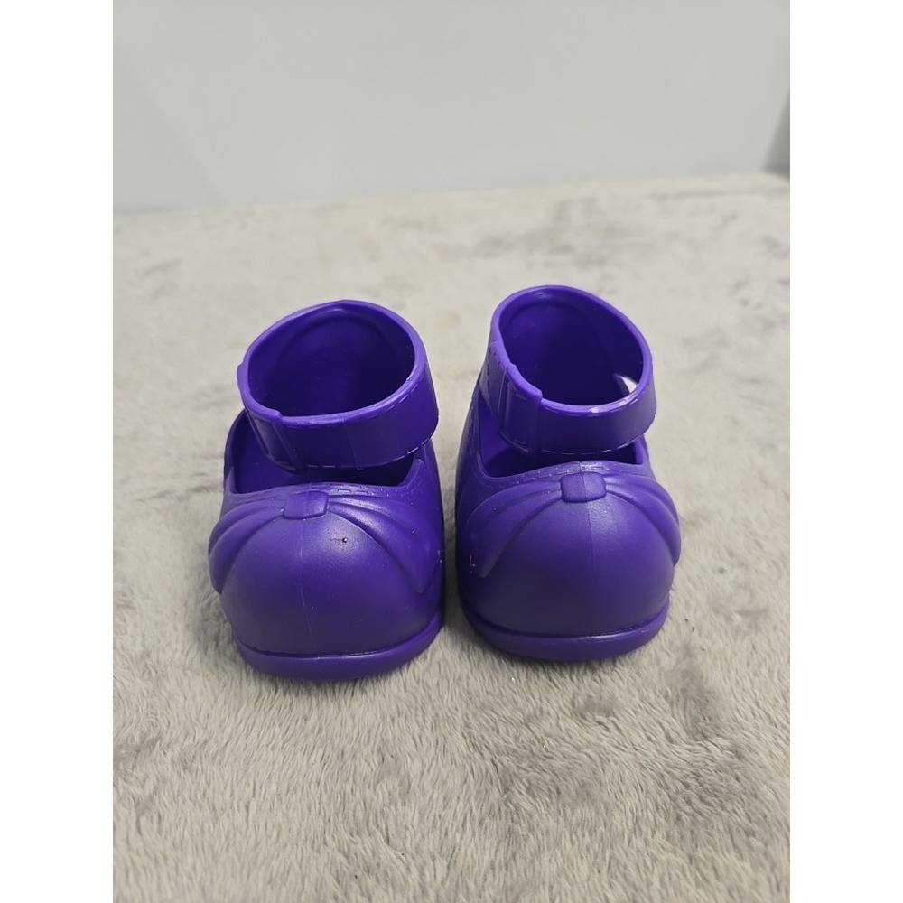 Cabbage Patch Kids Purple Doll Shoes CPK Mary Jane Ankle Strap Accessories